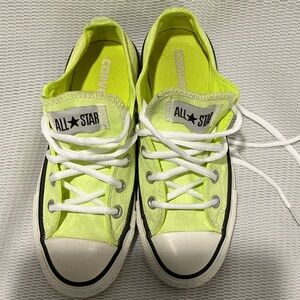 Converse Kids Sneakers in Neon Green